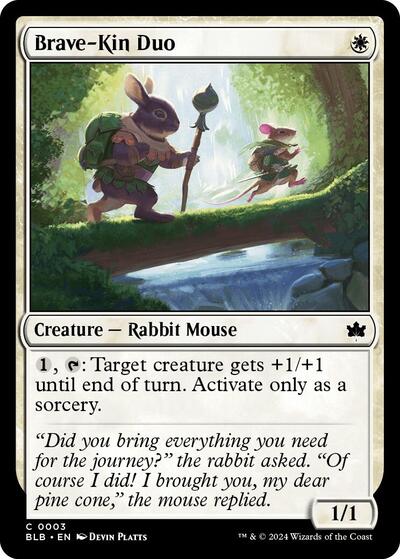 Brave-Kin Duo, Bloomburrow