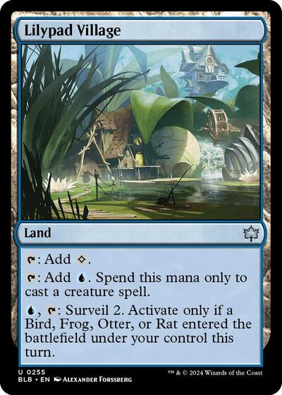 Lilypad Village, Bloomburrow