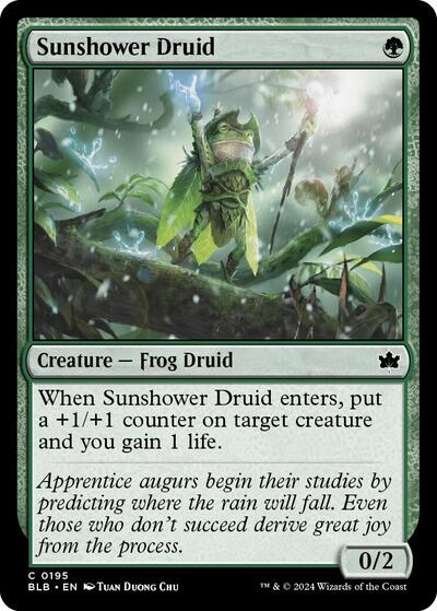 Sunshower Druid, Bloomburrow