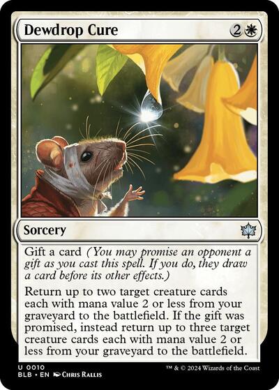 Dewdrop Cure, Bloomburrow