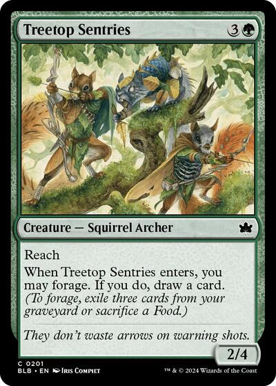 Treetop Sentries, Bloomburrow