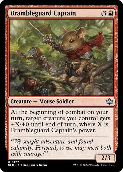 Brambleguard Captain, Bloomburrow