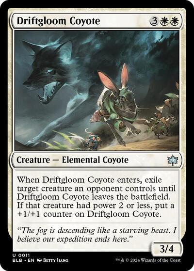Driftgloom Coyote, Bloomburrow