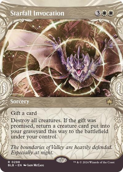 Starfall Invocation (Showcase), Bloomburrow