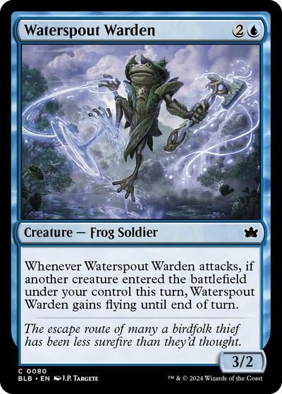 Waterspout Warden, Bloomburrow