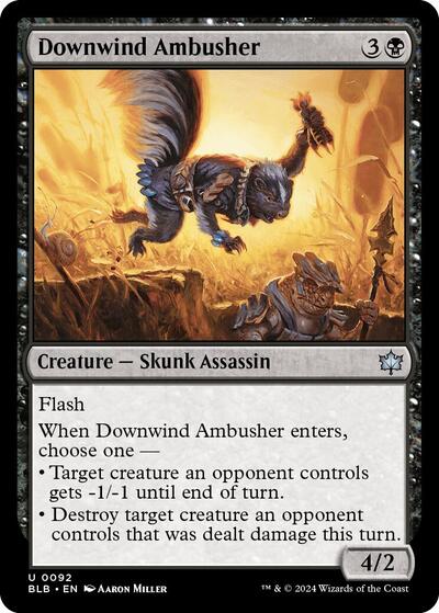 Downwind Ambusher, Bloomburrow