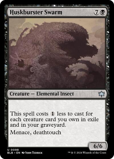 Huskburster Swarm, Bloomburrow