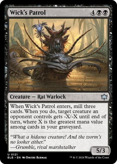 Wick's Patrol, Bloomburrow