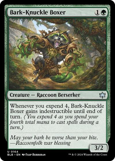 Bark-Knuckle Boxer, Bloomburrow