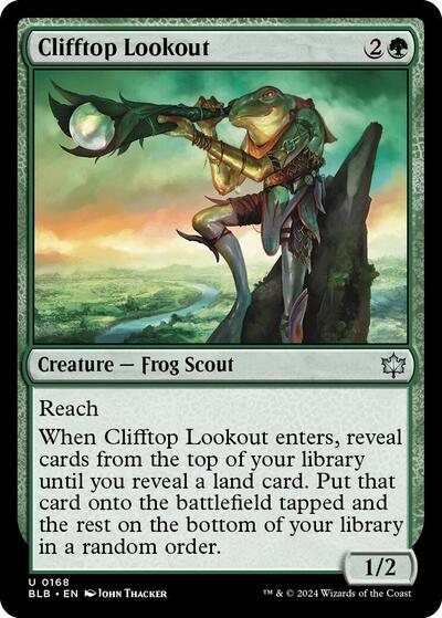 Clifftop Lookout, Bloomburrow