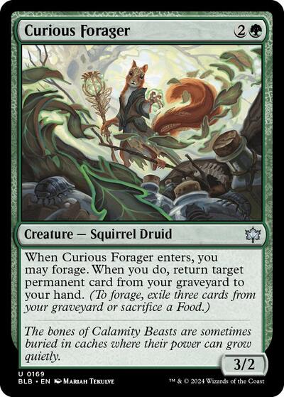Curious Forager, Bloomburrow