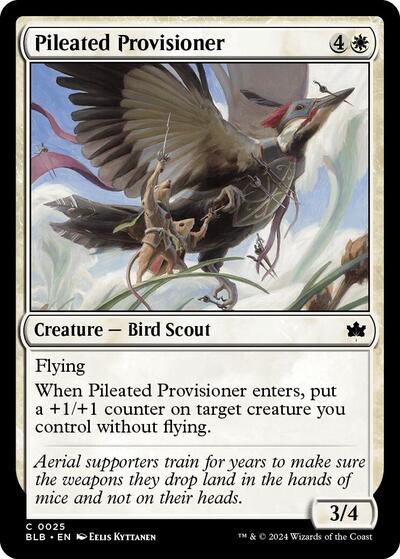 Pileated Provisioner, Bloomburrow