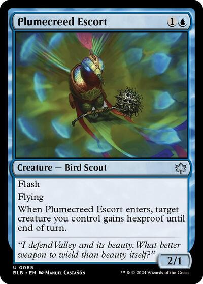 Plumecreed Escort, Bloomburrow