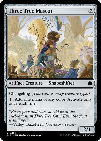Three Tree Mascot, Bloomburrow