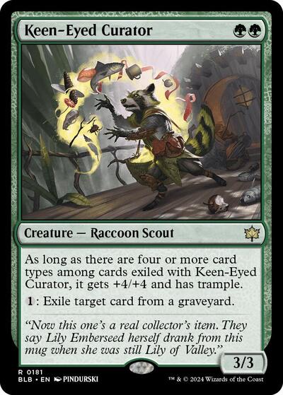 Keen-Eyed Curator, Bloomburrow