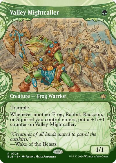 Valley Mightcaller (Showcase), Bloomburrow