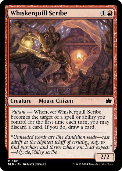 Whiskerquill Scribe, Bloomburrow