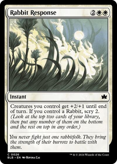 Rabbit Response, Bloomburrow
