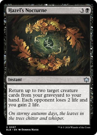 Hazel's Nocturne, Bloomburrow