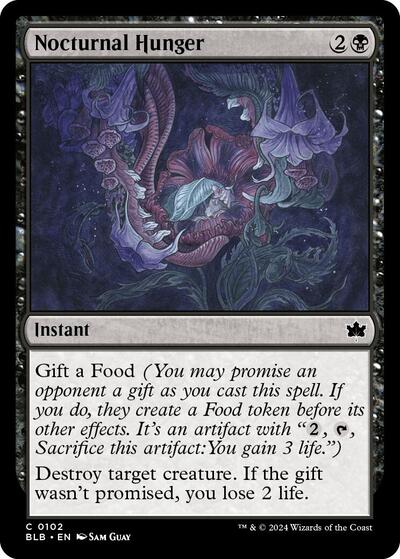 Nocturnal Hunger, Bloomburrow