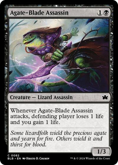 Agate-Blade Assassin, Bloomburrow