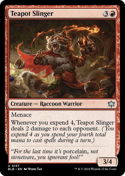 Teapot Slinger, Bloomburrow