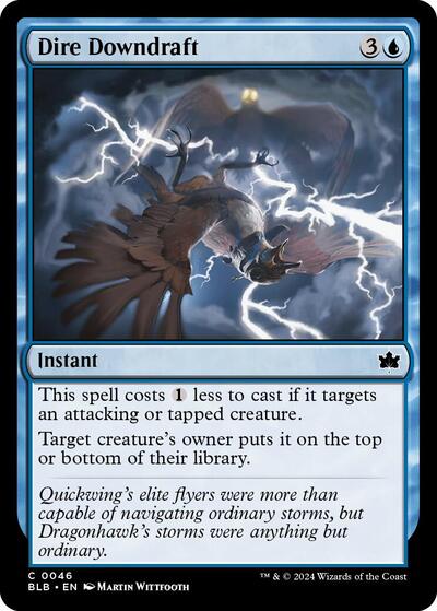 Dire Downdraft, Bloomburrow