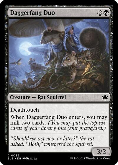 Daggerfang Duo, Bloomburrow