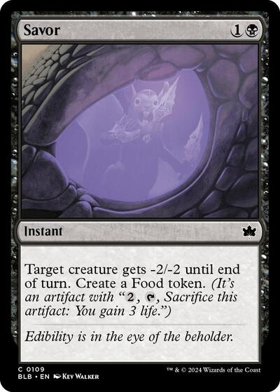 Savor, Bloomburrow