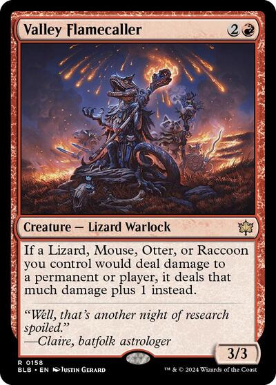 Valley Flamecaller, Bloomburrow
