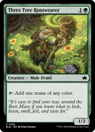 Three Tree Rootweaver, Bloomburrow