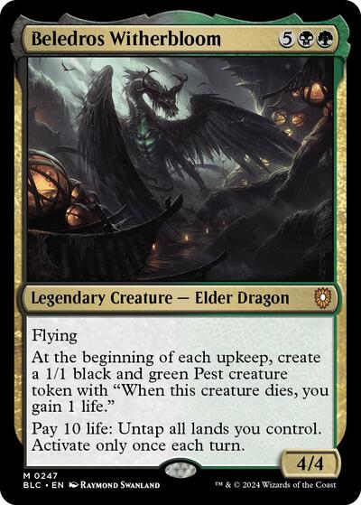Beledros Witherbloom, Commander: Bloomburrow