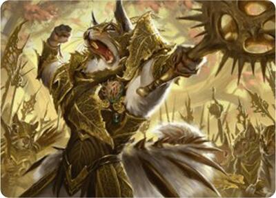 Honored Dreyleader Art Card, Art Series: Bloomburrow