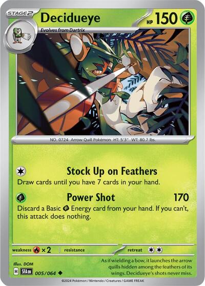 Decidueye, SV: Shrouded Fable