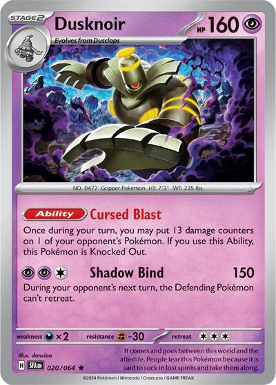 Dusknoir, SV: Shrouded Fable