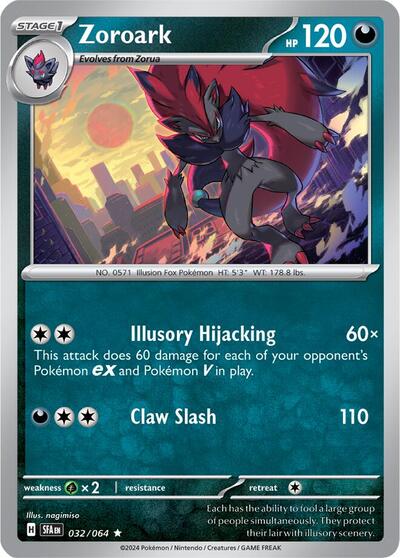 Zoroark, SV: Shrouded Fable