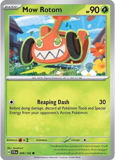 Mow Rotom, SV07: Stellar Crown