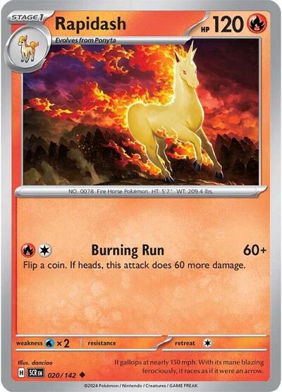 Rapidash, SV07: Stellar Crown