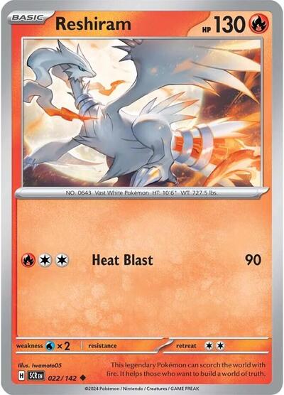 Reshiram, SV07: Stellar Crown