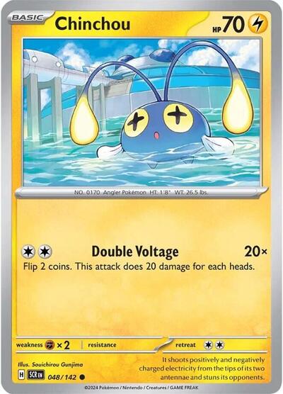 Chinchou, SV07: Stellar Crown