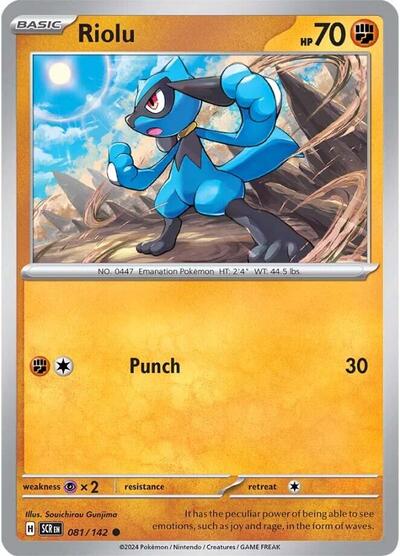 Riolu, SV07: Stellar Crown