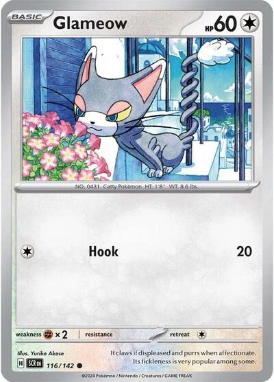 Glameow, SV07: Stellar Crown