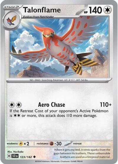 Talonflame, SV07: Stellar Crown