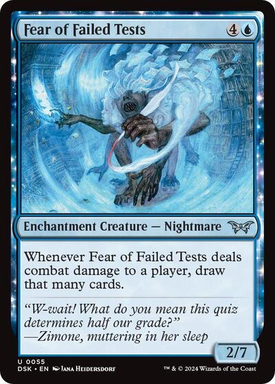 Fear of Failed Tests, Duskmourn: House of Horror
