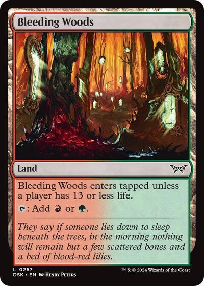 Bleeding Woods, Duskmourn: House of Horror