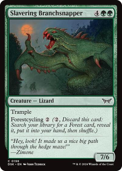 Slavering Branchsnapper, Duskmourn: House of Horror