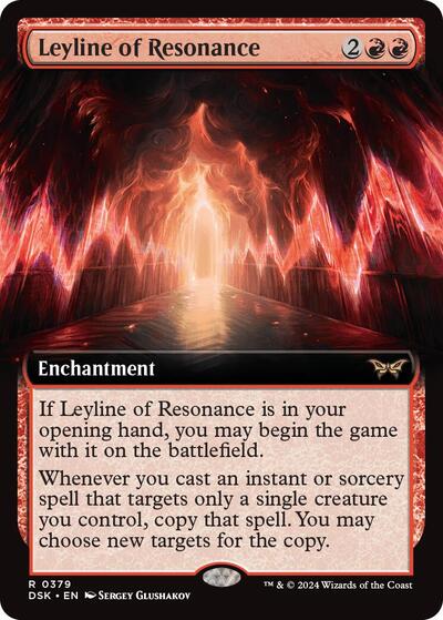 Leyline of Resonance (Extended Art), Duskmourn: House of Horror
