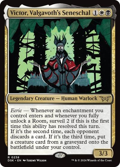 Victor, Valgavoth's Seneschal, Duskmourn: House of Horror