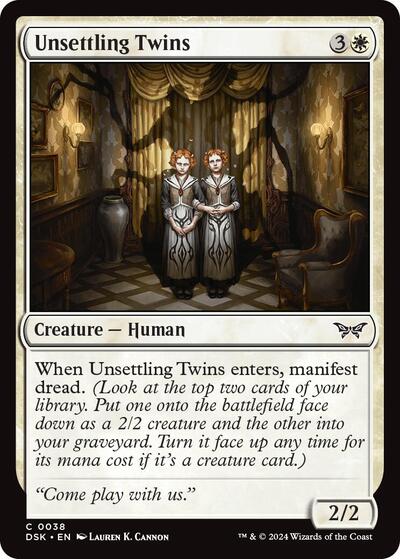Unsettling Twins, Duskmourn: House of Horror