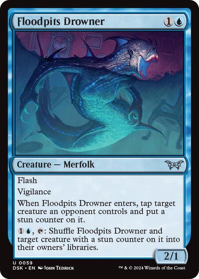 Floodpits Drowner, Duskmourn: House of Horror